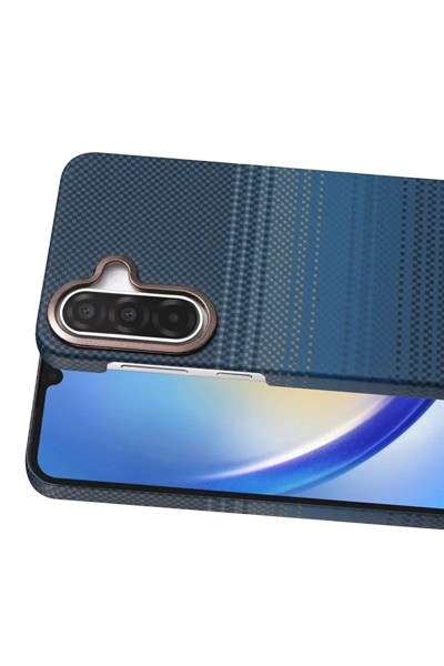 Mey İthalat®  Samsung Galaxy A37 5G Vega Magsafe Kapak - Mavi