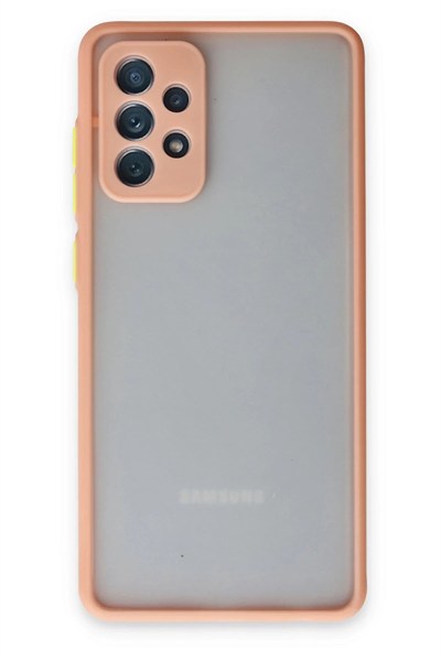 Mey İthalat®  Samsung Galaxy A52 Kılıf Montreal Silikon Kapak - Pembe