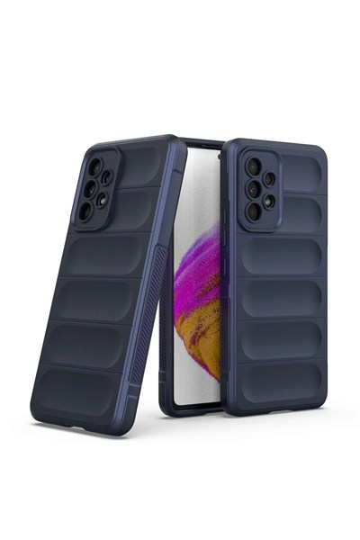Mey İthalat®  Samsung Galaxy A53 5G Kılıf Optimum Silikon - Lacivert
