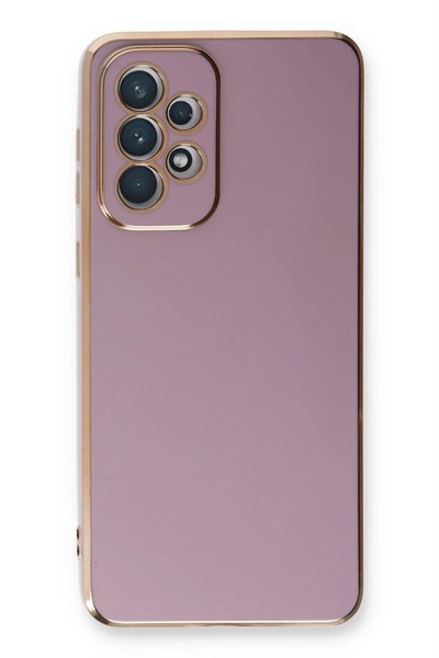 Mey İthalat®  Samsung Galaxy A53 5G Kılıf Volet Silikon - Mor