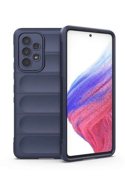 Mey İthalat®  Samsung Galaxy A53 5G Kılıf Optimum Silikon - Lacivert