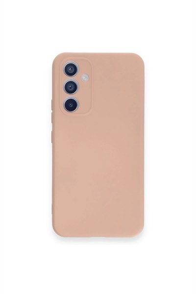Mey İthalat®  Samsung Galaxy A54 5G Kılıf Nano içi Kadife Silikon - Pudra