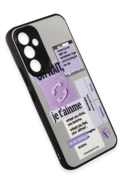 Mey İthalat®  Samsung Galaxy A54 5G Kılıf Mirror Desenli Kapak - Mirror - 4