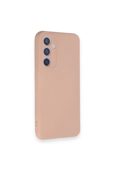 Mey İthalat®  Samsung Galaxy A54 5G Kılıf Nano içi Kadife Silikon - Pudra