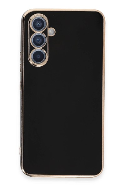 Mey İthalat®  Samsung Galaxy A54 5G Kılıf Volet Silikon - Siyah