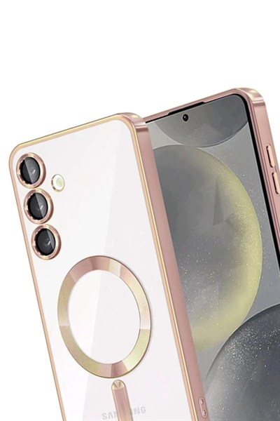 Mey İthalat®  Samsung Galaxy A54 5G Kross Magneticsafe Kapak - Rose