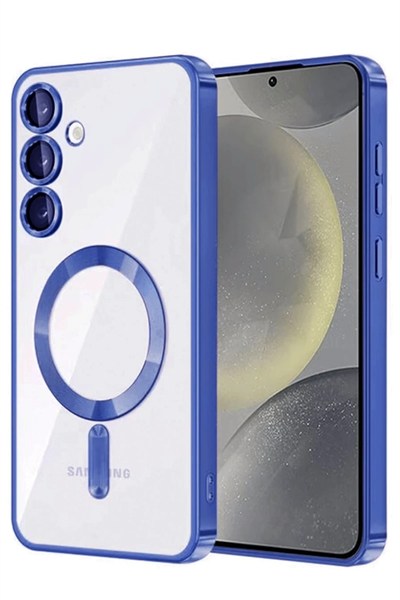 Mey İthalat®  Samsung Galaxy A54 5G Kross Magneticsafe Kapak - Lacivert
