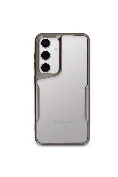 Mey İthalat®  Samsung Galaxy A55 5G Kılıf Boyi Silikon Kapak - Titan Gri