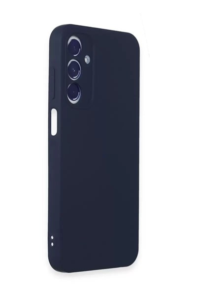 Mey İthalat®  Samsung Galaxy A55 5G Kılıf First Silikon - Lacivert