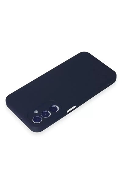 Mey İthalat®  Samsung Galaxy A55 5G Kılıf First Silikon - Lacivert