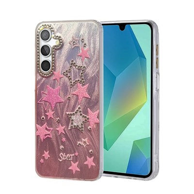 Mey İthalat®  Samsung Galaxy A55 5G Kılıf Blade Aynalı Desenli Kapak - Desen 7