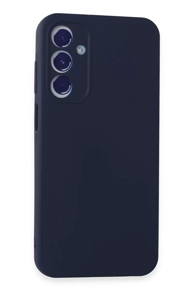 Mey İthalat®  Samsung Galaxy A55 5G Kılıf First Silikon - Lacivert