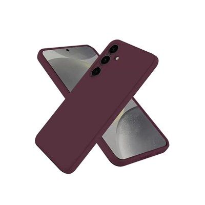 Mey İthalat®  Samsung Galaxy A56 Kılıf First Silikon - Mürdüm