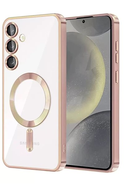 Mey İthalat®  Samsung Galaxy A56 Kross Magneticsafe Kapak - Rose
