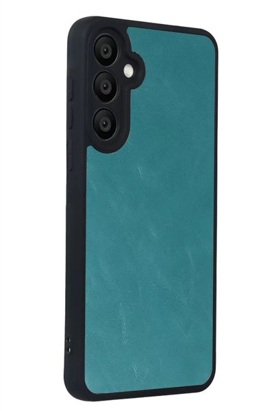 Mey İthalat®  Samsung Galaxy A57 5G Aras Deri Kapak - Açık Yeşil