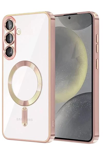 Mey İthalat®  Samsung Galaxy A57 5G Kross Magneticsafe Kapak - Rose