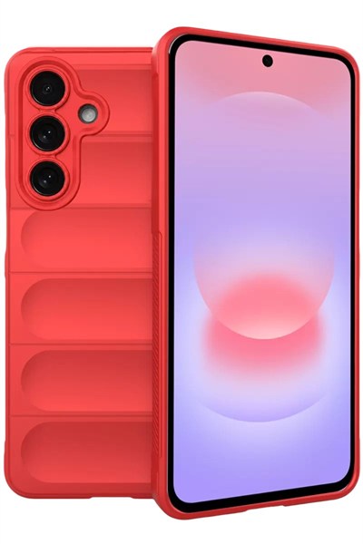 Mey İthalat®  Samsung Galaxy A57 5G Optimum Silikon - Kırmızı
