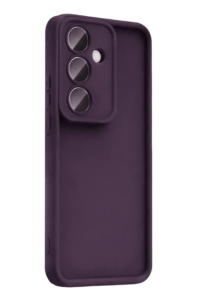 Mey İthalat®  Samsung Galaxy A57 5G Viera Silikon - Mürdüm