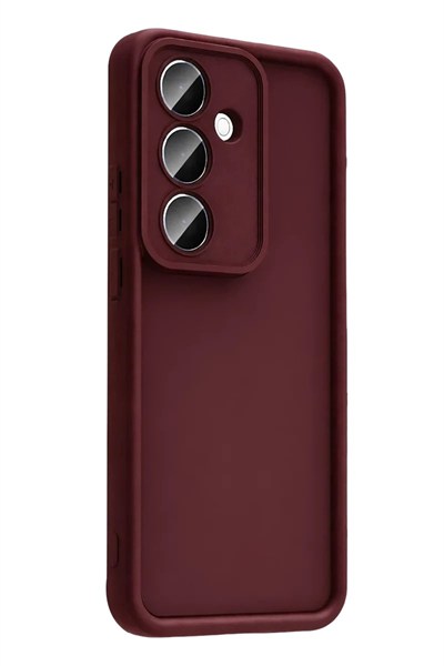 Mey İthalat®  Samsung Galaxy A57 5G Viera Silikon - Bordo
