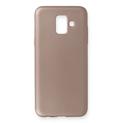 Mey İthalat®  Samsung Galaxy A6 2018 Kılıf First Silikon - Rose Gold