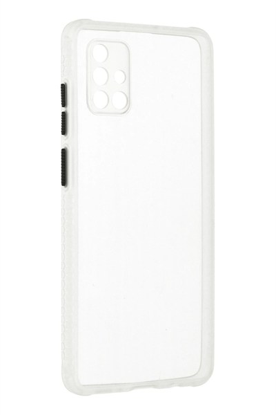 Mey İthalat®  Samsung Galaxy A71 Kılıf Miami Şeffaf Silikon - Şeffaf