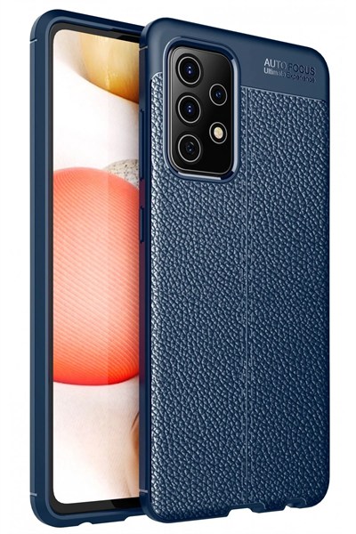 Mey İthalat®  Samsung Galaxy A72 Kılıf Auto Focus Kapak - Lacivert