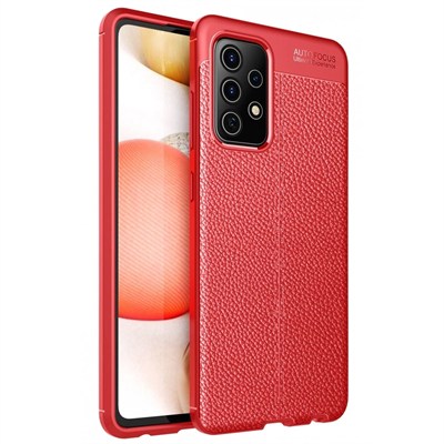 Mey İthalat®  Samsung Galaxy A72 Kılıf Auto Focus Kapak - Kırmızı