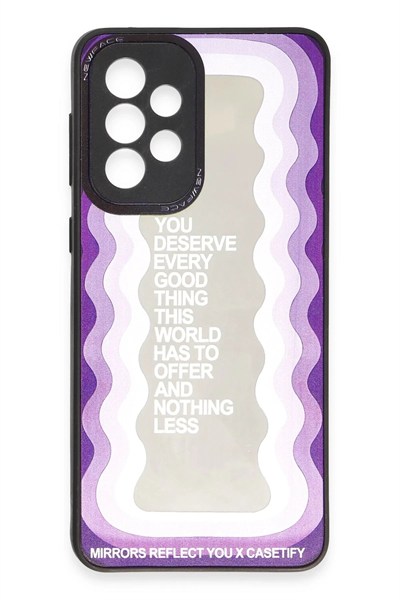 Mey İthalat®  Samsung Galaxy A73 5G Kılıf Mirror Desenli Kapak - Mirror - 5