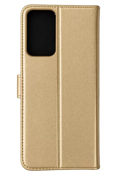 Mey İthalat®  Samsung Galaxy A91 / S10 Lite Trend S Plus Kapaklı Kılıf - Gold