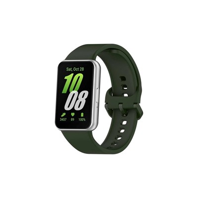 Mey İthalat®  Samsung Galaxy Fit 3 Klasik Kordon - Haki Yeşil