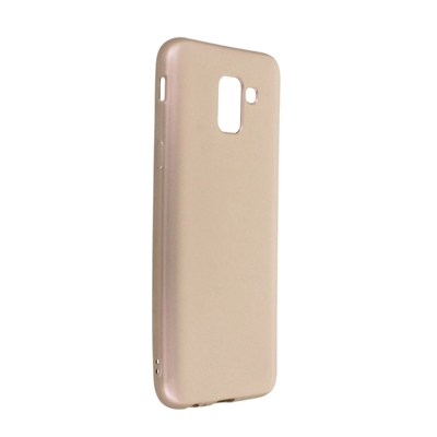 Mey İthalat®  Samsung Galaxy J6 Kılıf First Silikon - Gold