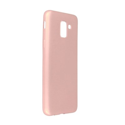 Mey İthalat®  Samsung Galaxy J6 Kılıf First Silikon - Rose Gold