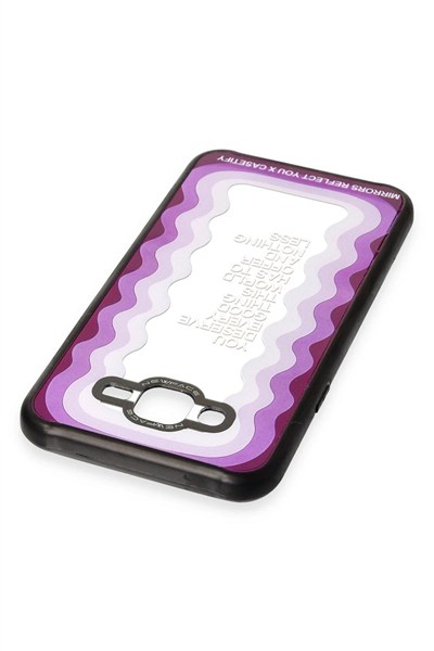 Mey İthalat®  Samsung Galaxy J7 Kılıf Mirror Desenli Kapak - Mirror - 5