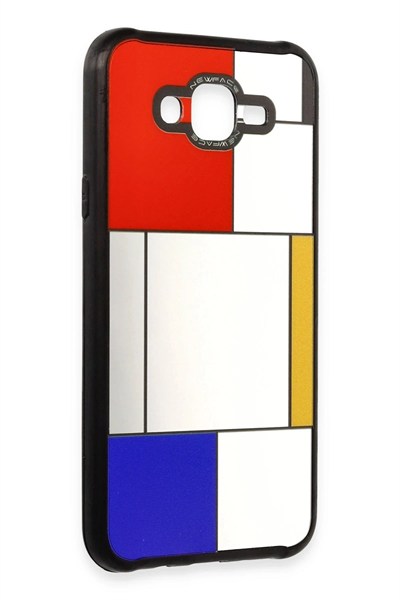 Mey İthalat®  Samsung Galaxy J7 Kılıf Mirror Desenli Kapak - Mirror - 9