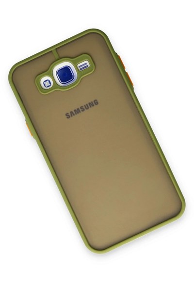Mey İthalat®  Samsung Galaxy J7 Kılıf Montreal Silikon Kapak - Açık Yeşil