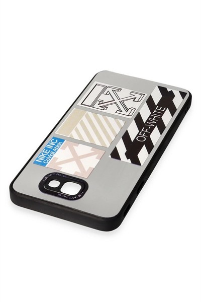 Mey İthalat®  Samsung Galaxy J7 Prime Kılıf Mirror Desenli Kapak - Mirror - 6