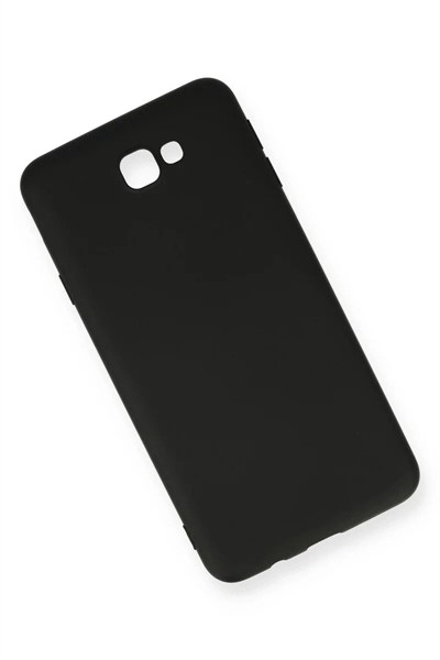 Mey İthalat®  Samsung Galaxy J7 Prime Kılıf Nano içi Kadife Silikon - Siyah