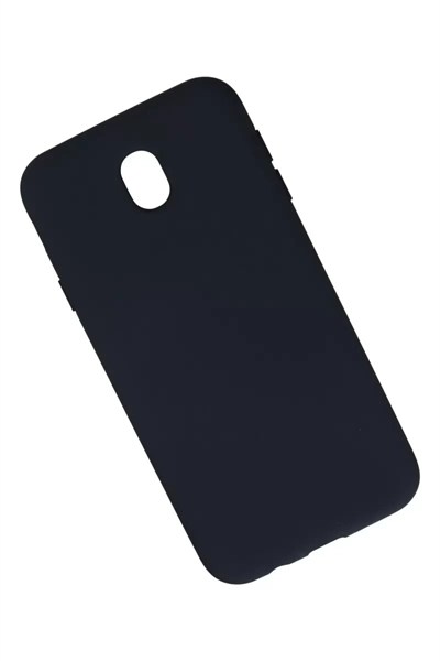 Mey İthalat®  Samsung Galaxy J7 Pro / J730 Kılıf Nano içi Kadife Silikon - Lacivert