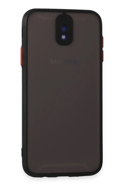 Mey İthalat®  Samsung Galaxy J7 Pro / J730 Kılıf Montreal Silikon Kapak - Siyah