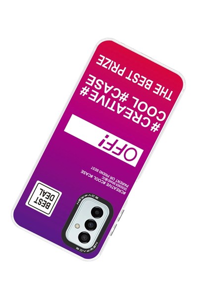 Mey İthalat®  Samsung Galaxy M13 Kılıf Estoril Desenli Kapak - Estoril - 9
