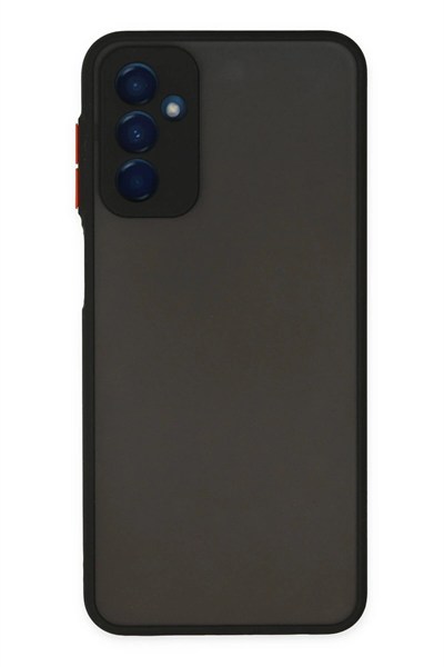 Mey İthalat®  Samsung Galaxy M13 Kılıf Montreal Silikon Kapak - Siyah