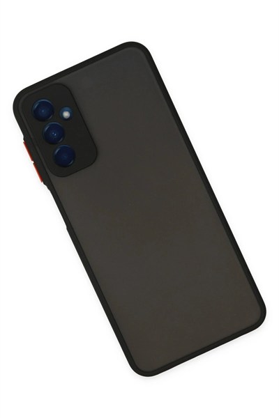 Mey İthalat®  Samsung Galaxy M13 Kılıf Montreal Silikon Kapak - Siyah