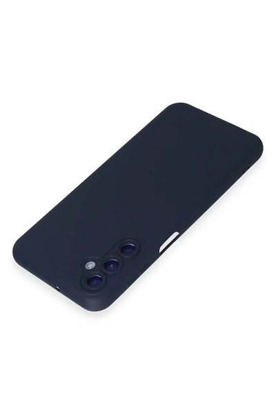 Mey İthalat®  Samsung Galaxy M14 5G Kılıf Nano içi Kadife Silikon - Lacivert