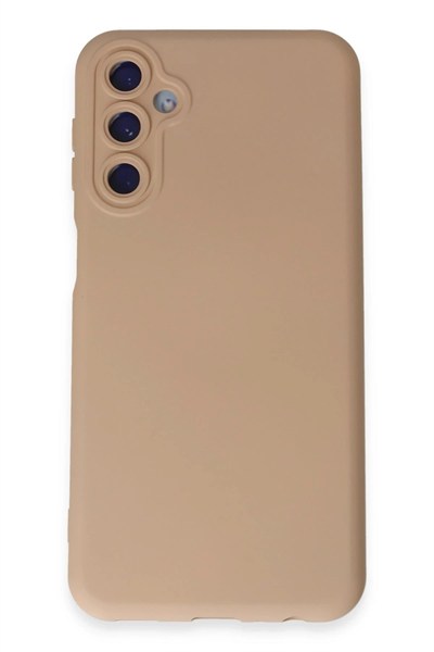 Mey İthalat®  Samsung Galaxy M14 5G Kılıf Nano içi Kadife Silikon - Pudra