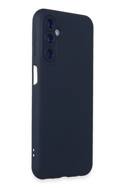 Mey İthalat®  Samsung Galaxy M14 5G Kılıf Nano içi Kadife Silikon - Lacivert