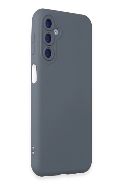 Mey İthalat®  Samsung Galaxy M14 5G Kılıf Nano içi Kadife Silikon - Gri