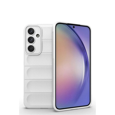 Mey İthalat®  Samsung Galaxy M14 5G Kılıf Optimum Silikon - Krem