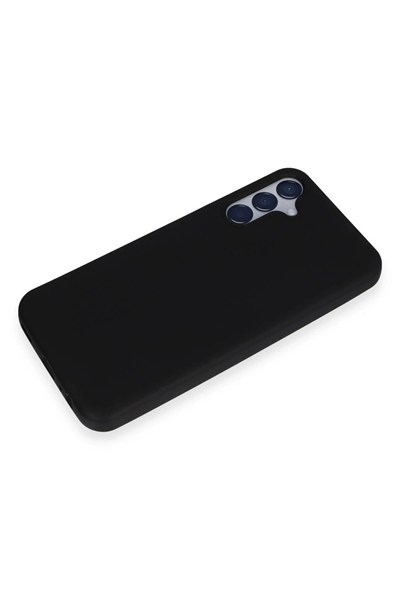 Mey İthalat®  Samsung Galaxy M15 Kılıf First Silikon - Siyah