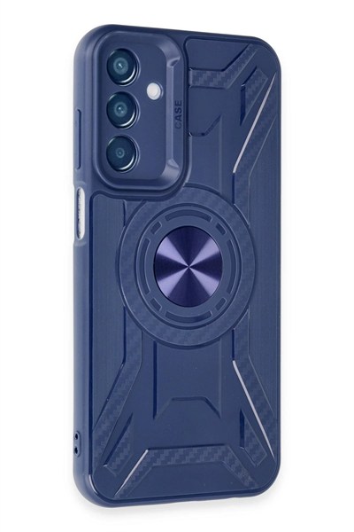 Mey İthalat®  Samsung Galaxy M15 Kılıf Lincoln Silikon - Lacivert