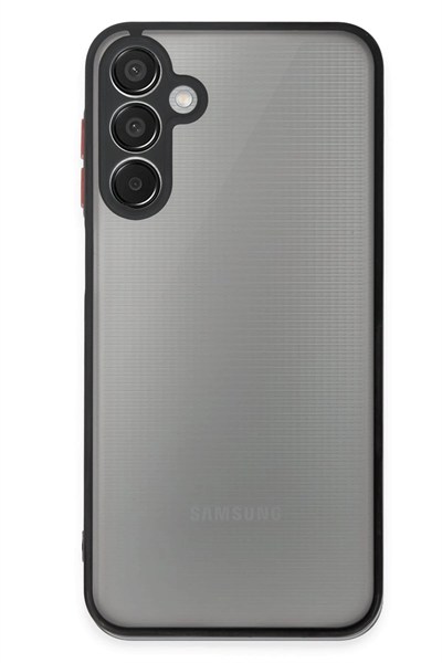 Mey İthalat®  Samsung Galaxy M15 Kılıf Montreal Silikon Kapak - Siyah